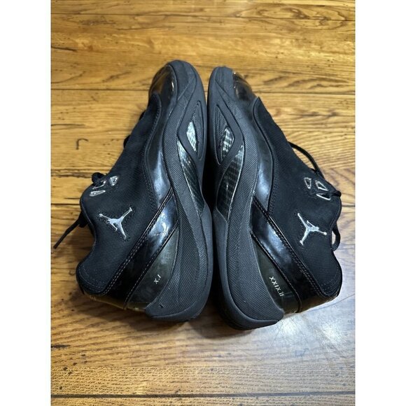 Rare NIKE JORDAN TEAM REIGN XXIX.II LOW Black/Silver 332124-001 Size 8 - Picture 6 of 8